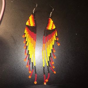 Authentic Mexican jewelry. Handmade earrings from Mexico